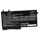 VHBW Notebook Battery Dell 49HG8, H82T6, K7C4H, R8D7N, TNT6H, W8GMW - 4150 mAh 11.4 V Li-Ion