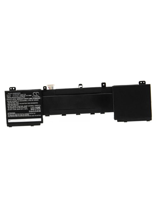 Notebook akkumulátor  Asus C42N1728, C41N1728, 0B200-02520100 - 4400 mAh 15,4 V Li-polimerhez