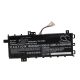 Notebook akkumulátor  Asus 0B200-03190400E, 0B200-03190400 - 4050 mAh 7,6 V Li-polymer
