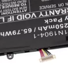 VHBW Notebook Battery Asus C41N1904, 0B200-03660000, 02B200-03660500 - 4250 mAh 15.48 V Li-polymer