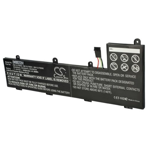 VHBW Notebook Battery Lenovo 00HW044, 00HW043, 00HW042, SB10J78990 - 3650 mAh 11.25 V Li-polymer