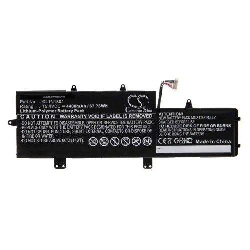 Notebook akkumulátor  Asus 0B200-02980100, C41N1804 - 4400 mAh 15,4 V Li-polymer