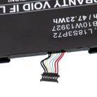 VHBW Notebook akkumulátor  Lenovo 02DL021, 02DL022, 5B10W13927, 5B10W13928 - 4100 mAh 11,52 V Li-polymer