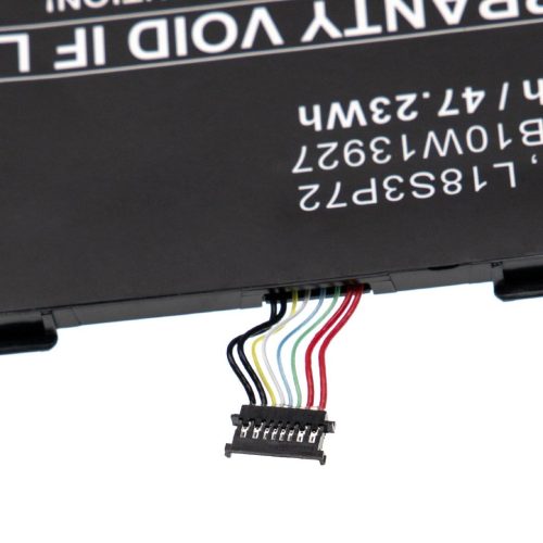 VHBW Notebook akkumulátor  Lenovo 02DL021, 02DL022, 5B10W13927, 5B10W13928 - 4100 mAh 11,52 V Li-polymer