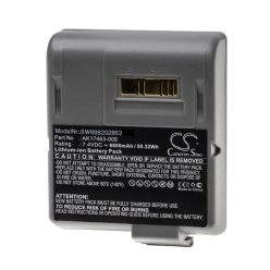   Akkumulátor  Zebra CT17102-2, AK17463-005 nyomtatóhoz - 6800 mAh 7,4 V Li-Ion