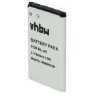 VHBW Senior Mobile Phone Battery for Gigaset V30145-K1310-X470 - 800 mAh 3.7 V Li-Ion - Smartphone Battery