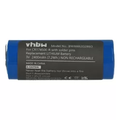 VHBW Universal Battery CR17450E-R - 2400 mAh 3 V Li-Ion