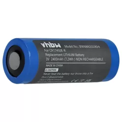   VHBW Universal Battery CR17450E-R replacement - 2400 mAh 3 V Li-Ion