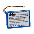 VHBW GPS Akku 361-00056-00, 361-00045-00, 1ICP5/34/45, 1ICP4/34/5, 361-00056-08 - 900 mAh 3,7 V Li-Ion