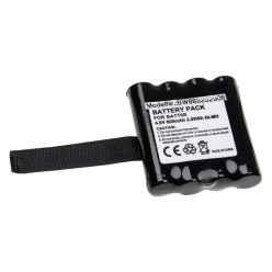   VHBW Radio Battery Midland BATT6R, BATT-6R - 600 mAh 4.8 V NiMH