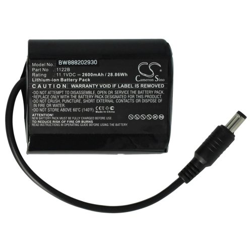 VHBW Motorradhandschuh Akku Venture Heat 1122B - 2600 mAh 11,1 V Li-Ion