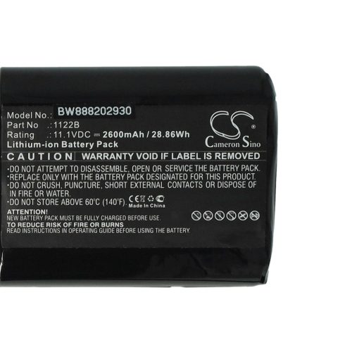 VHBW Motorradhandschuh Akku Venture Heat 1122B - 2600 mAh 11,1 V Li-Ion