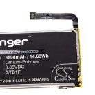 VHBW Mobile Phone Battery for Google GTB1F - 3800 mAh 3.85 V Li-Polymer - Smartphone Battery