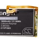 VHBW Mobile Phone Battery Asus 0B200-03720100, C11P1903 - 5600 mAh 3.85 V Li-polymer - Smartphone Battery