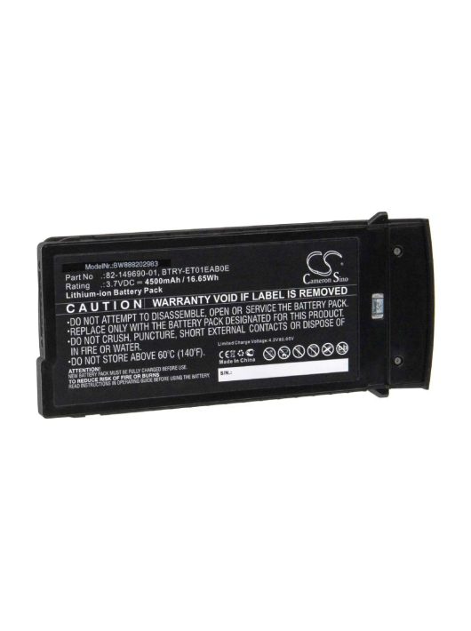 Tabletta akkumulátor Motorola BTRY-ET01EAB0E, 82-149690-01 - 4500 mAh 3,7 V Li-Ion