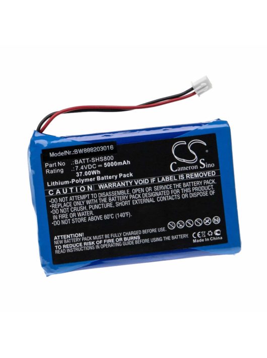 Siglent BATT-SHS800 Akkumulátor – 5000 mAh 7,4 V Li-polimer