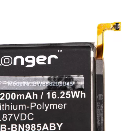 VHBW Mobile Phone Battery Samsung EB-BN985ABY, GH82-23333A - 4200 mAh 3.87 V Li-polymer