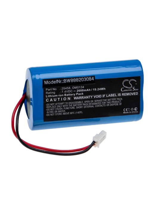 SurgiTel OM0134 Orvosi Berendezés Akkumulátor, 2600 mAh, 7,4 V, Li-Ion, 25458