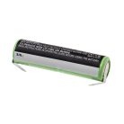 VHBW Elektrische Zahnbürste Akku Omron GP75AAH2A1H Ersatz - 600 mAh 2,4 V NiMH