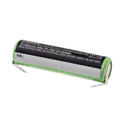 VHBW Elektrische Zahnbürste Akku Omron GP75AAH2A1H Ersatz - 600 mAh 2,4 V NiMH