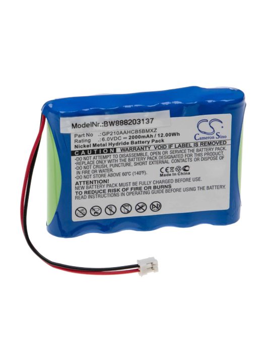 Akkumulátor VDW GP210AAHCB5BMXZ - 2000 mAh 6 V NiMH