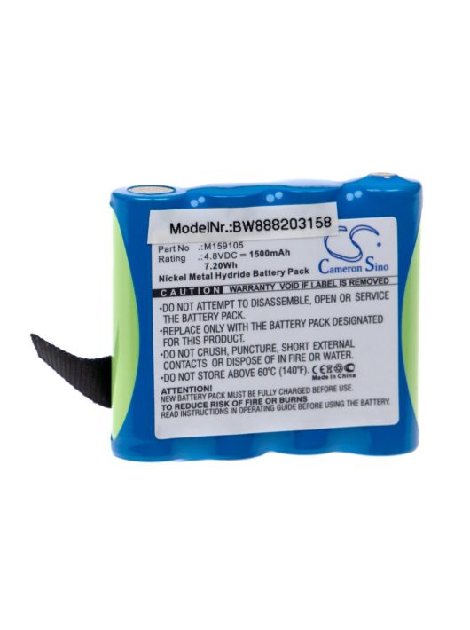 Edan 4XNR49AA1500P Orvosi Berendezés Akkumulátor - 1500mAh 4,8V NiMH M159105