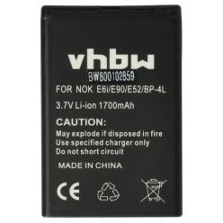   VHBW GPS Akku Sonocaddie G-4L, HE9701N - 1700 mAh 3,7 V Li-Ion