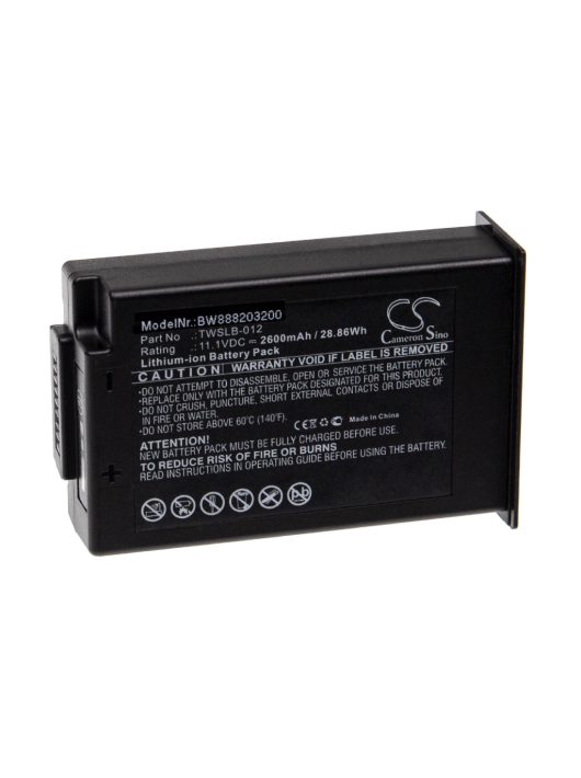 Edan TWSLB-012 Akkumulátor - 2600 mAh 11,1 V Li-Ion