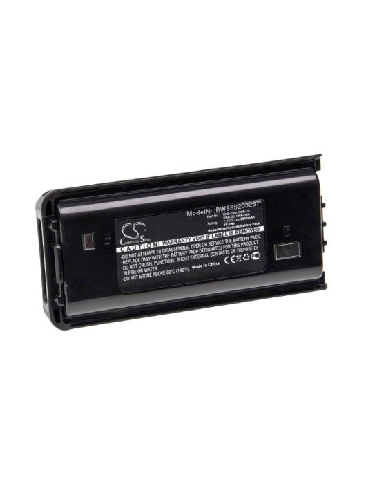 Rádióakku Kenwood KNB-29N, KNB-29, KNB-30A, KNB-30, KNB-53N, KNB-53 - 2500 mAh 7,2 V NiMH