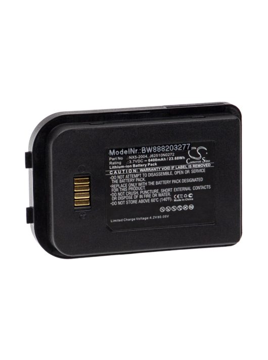 Bluebird Handheld Nautiz 6251-0A POS Akkumulátor - 6400 mAh 3,7 V Li-Ion