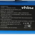 VHBW Alarmanlagen Akku Visonic 103-304742-2, 2XER18505M - 4000 mAh 3,6 V Li-SOCl2