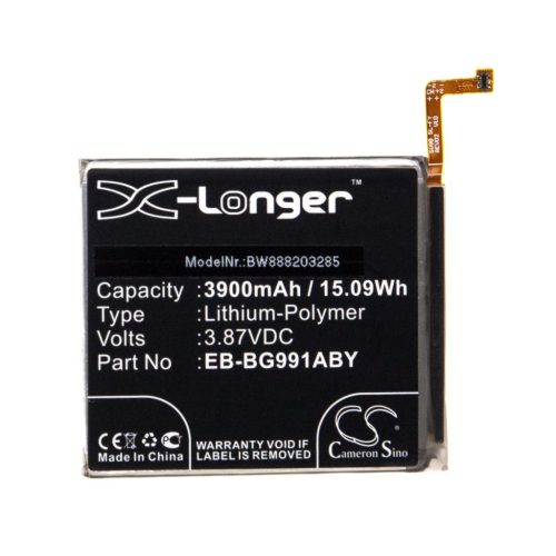 Mobiltelefon akkumulátor  Samsung EB-BG991ABU, EB-BG991ABY - 3900 mAh 3,87 V Li-polimer