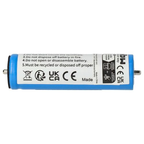 VHBW Electric Shaver Battery for Panasonic K0360-0570, WES8163L2505, V9ZL2508 - 680 mAh 3.6 V Li-Ion