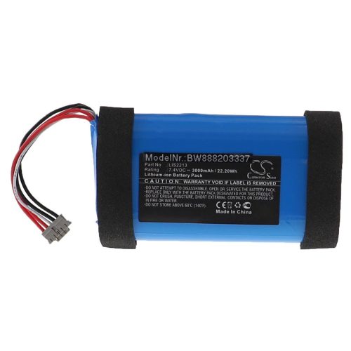 Akkumulátor  Sony LIS2213-at Sony hangszóróhoz - Li-Ion 3000 mAh