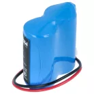 VHBW Bewegungsmelder Akku Visonic GP2CR123A, EVE2CR17450-C, 103-302915, 103-302891 - 1350 mAh 6 V Li-MnO2