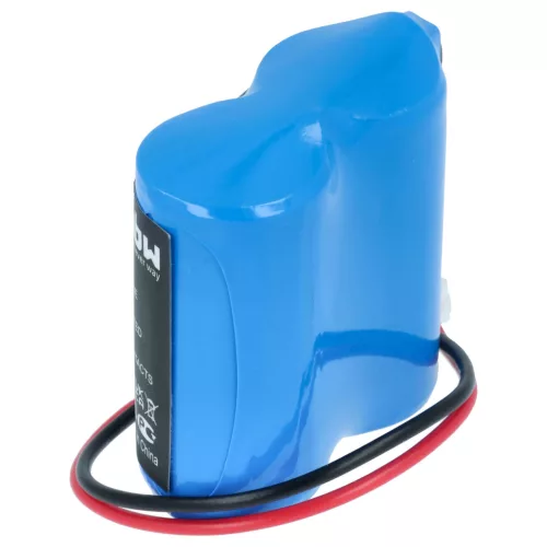 VHBW Bewegungsmelder Akku Visonic GP2CR123A, EVE2CR17450-C, 103-302915, 103-302891 - 1350 mAh 6 V Li-MnO2