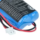 VHBW Bewegungsmelder Akku Visonic GP2CR123A, EVE2CR17450-C, 103-302915, 103-302891 - 1350 mAh 6 V Li-MnO2