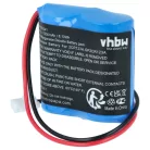 VHBW Bewegungsmelder Akku Visonic GP2CR123A, EVE2CR17450-C, 103-302915, 103-302891 - 1350 mAh 6 V Li-MnO2