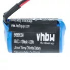 VHBW Temperature Data Logger Battery Testo 0515 0175 - 1200 mAh 3.6 V Li-SOCl2