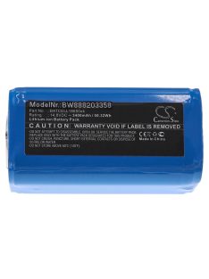   Bigblue BATCELL18650x4 Búvárlámpa Elem - 3400 mAh 14,8 V Li-Ion