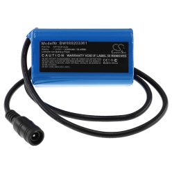   VHBW LED Lamp Battery Square MP NCM 2s2p - 5200 mAh 7.4 V Li-Ion