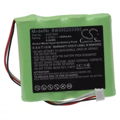 VHBW Tierwaage Akku SOE7858 - 1800 mAh 4,8 V NiMH