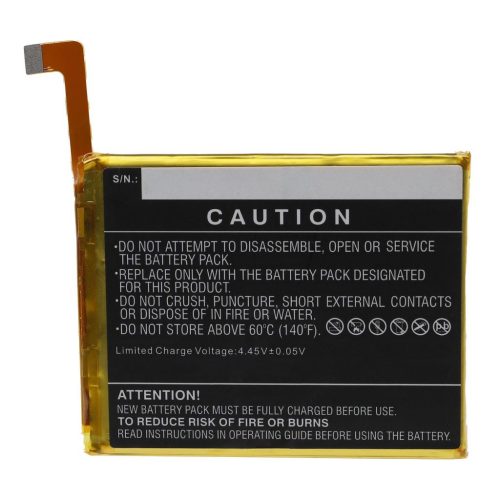 Mobiltelefon akkumulátor  Motorola MG50-hez - 4900 mAh 3,87 V Li-polimer