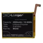 VHBW Mobile Phone Battery for Motorola MG50 - 4900 mAh 3.87 V Li-Polymer