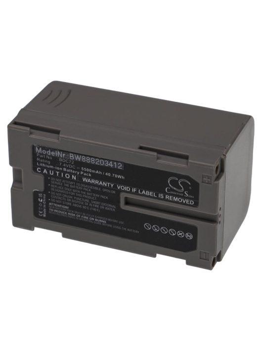 Sokkia BDC72 Akkumulátor - 5500mAh 7,4V Li-Ion