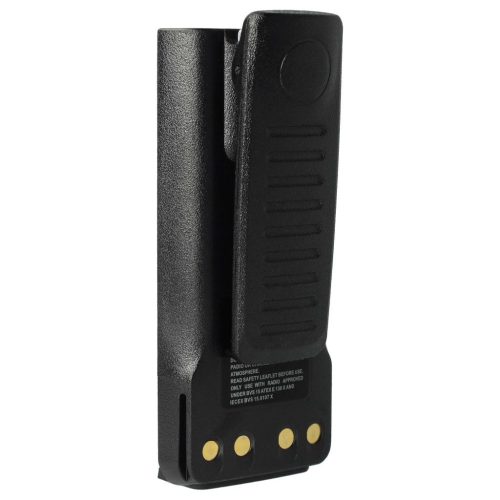 VHBW Radio Akku Motorola NNTN8570B, NNTN8570A, NNTN8570 - 1250 mAh 7,6 V Li-Ion + Gürtelclip