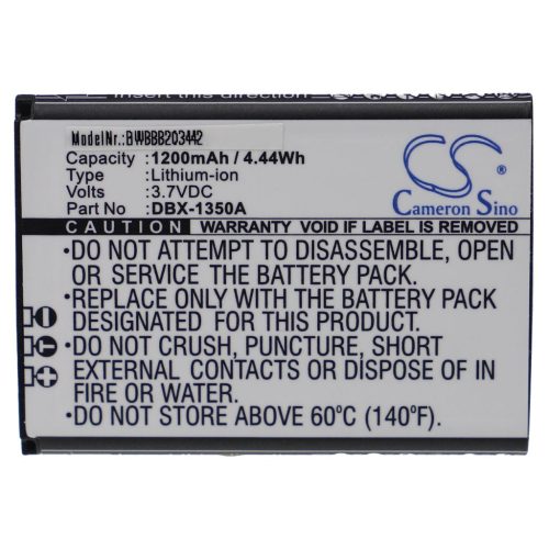 VHBW Senior mobile phone battery Doro DBX-1350A - 1200 mAh 3.7 V Li-Ion - Smartphone battery