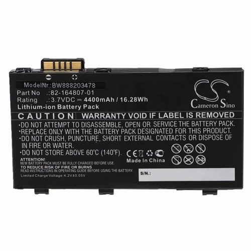 VHBW Motorola 82-172087-01, 82-164807-01, 82-164801-02 Mobile Computer Battery - 4400 mAh, 3.7 V