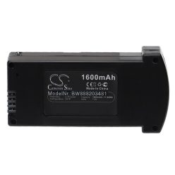   VHBW Drone Battery for Eachine 2594368 – 1600 mAh 7.4 V Li-polymer