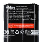 VHBW Radioakku Motorola 4002A, 56315, AP-4002, AP-4002H, 1532, 53615 - 1500 mAh 3,6 V NiMH